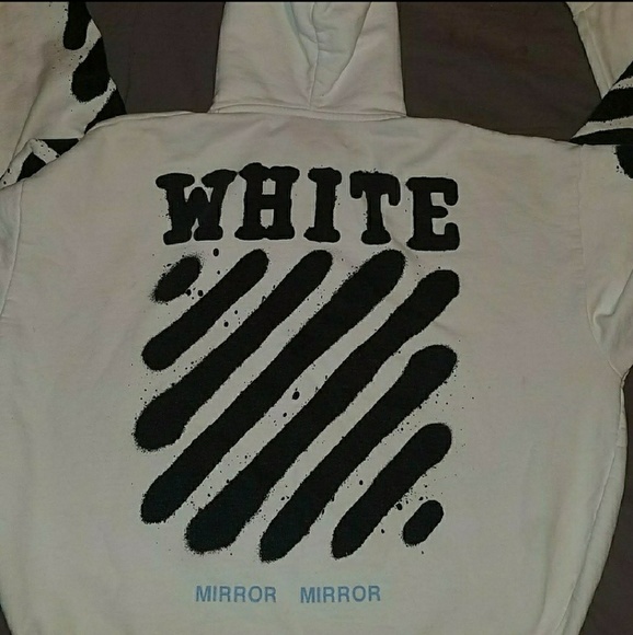 SPRAY PAINT OFF-WHITE HOODIE - Picture 4 of 7